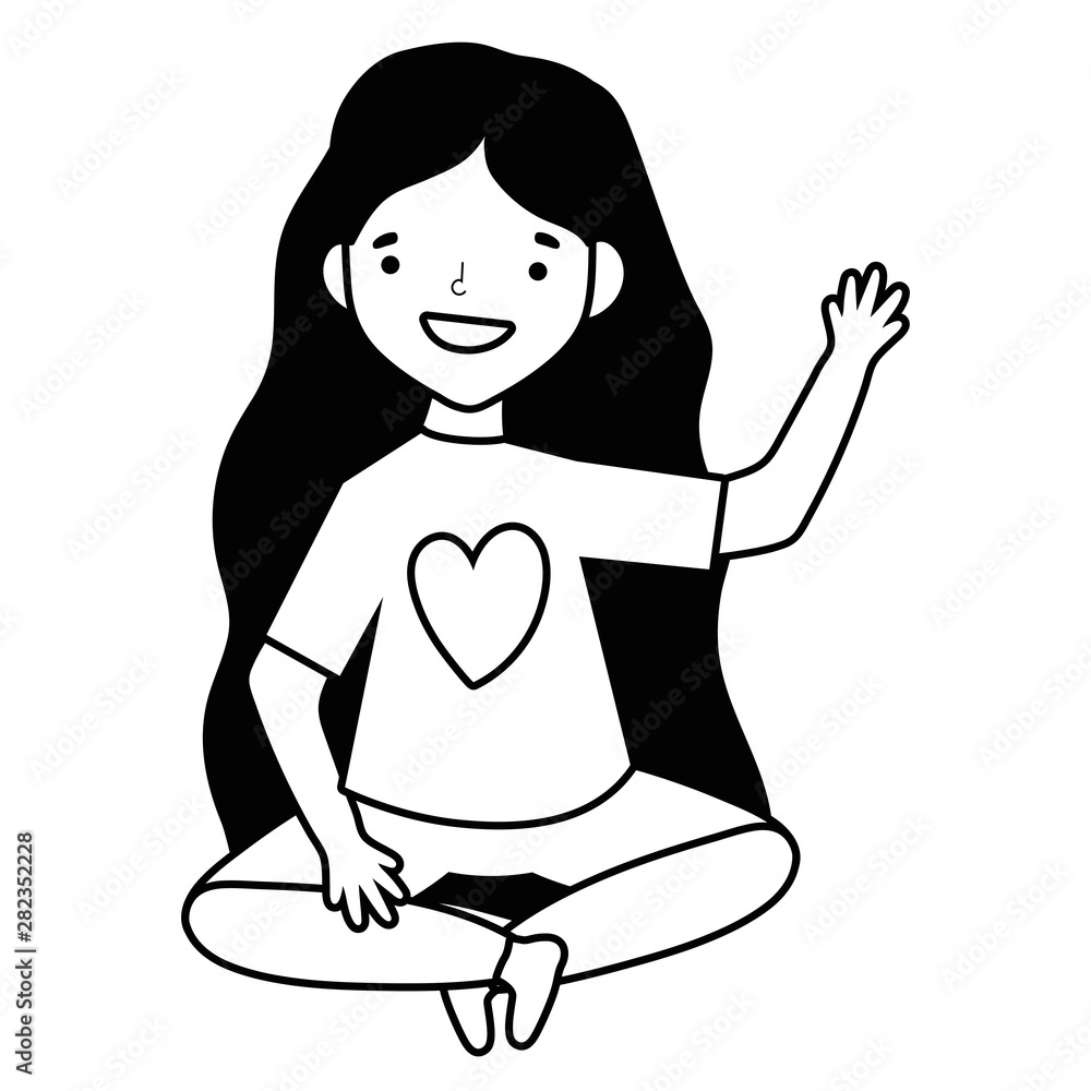 Isolated woman vector design vector illustration Isolated woman vector design vector illustration