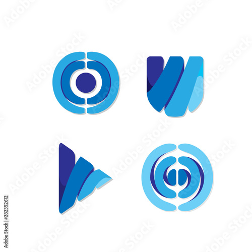 icon symbol logo sign graphic vector template design element set