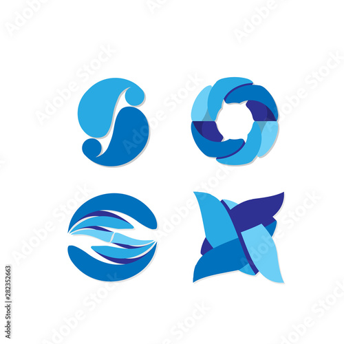 icon symbol logo sign graphic vector template design element set
