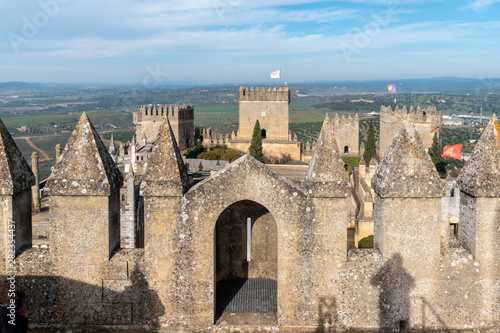 Quadro su tela The Castle of Almodóvar del Río, a restored castle near Cordoba, Spain