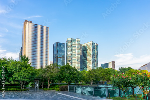 Modern Architectural Landscape in Urban Financial District.. © 昊 周