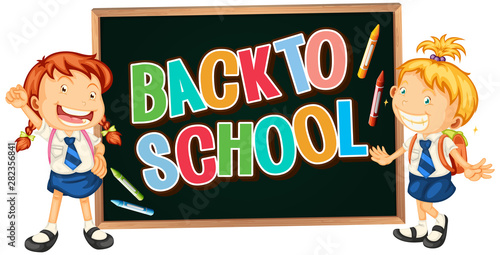 Back to school sign theme