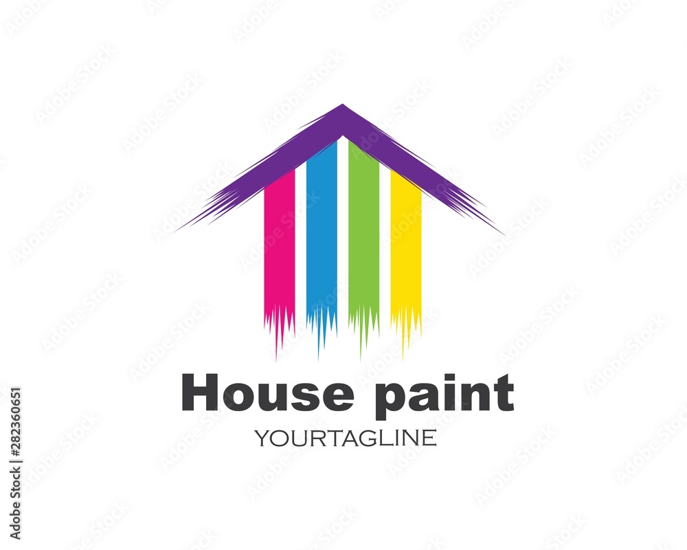 house,bulding paint logo icon vector illustration house,bulding paint logo icon vector illustration