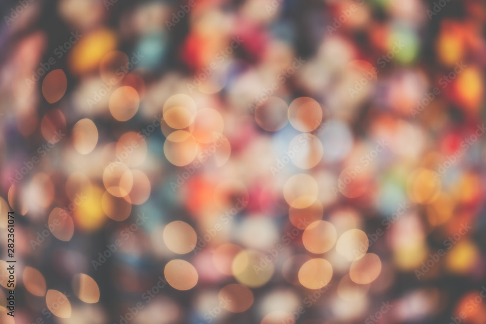 Fototapeta premium Background of beautiful bokeh lights 