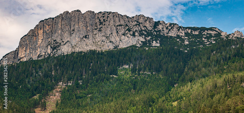 Beautiful alpine view near Waidring, Tyrol, Austria photo