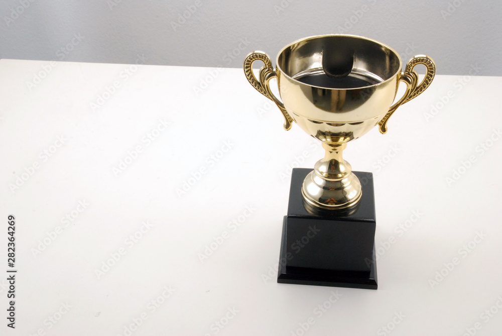 golden cup trophy isolated on white background golden cup trophy isolated on white background