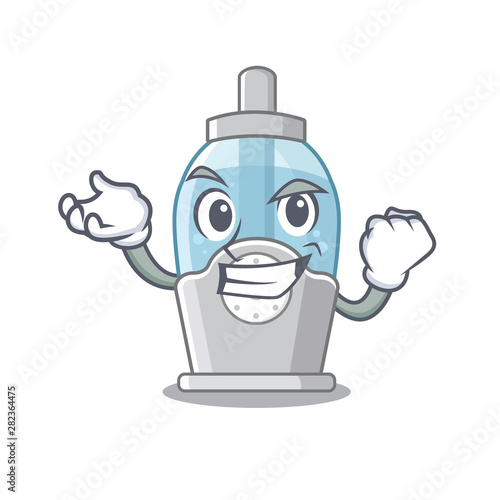 Successful humidifier in the a cartoon bedroom