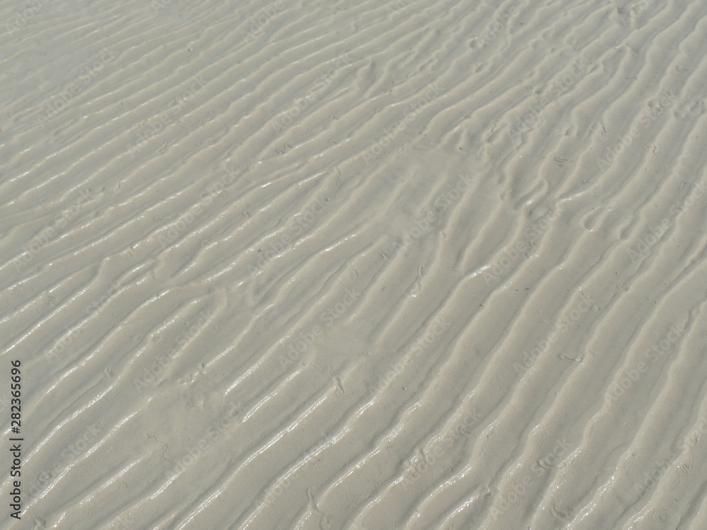Close up image of sand in the desert
