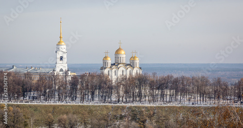 town vladimir in winter 