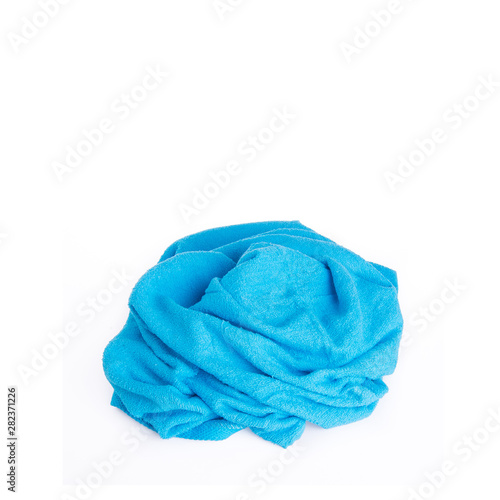 towel or bath towel on a background new.