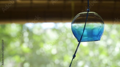 夏の風物詩 すだれと風鈴