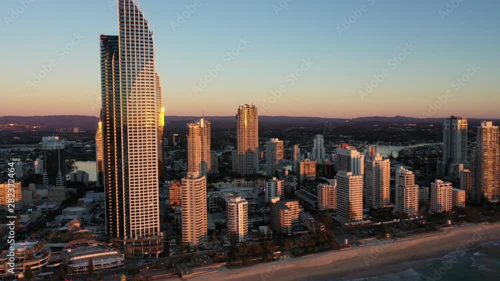Gold Coast aerial shot, made with drone. Gold Coast aerial shot, made with drone.