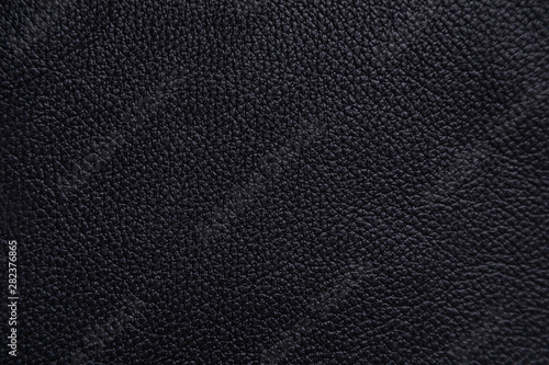 Shiny black leather texture background