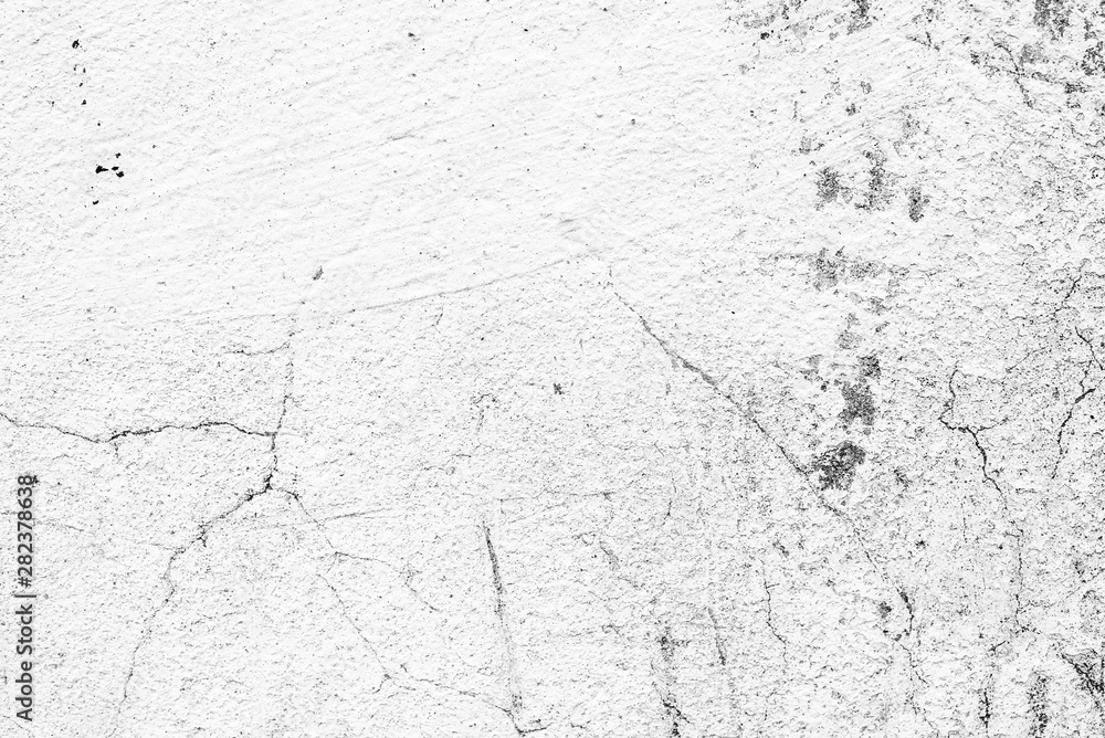 Fototapeta premium Texture of a concrete wall with cracks and scratches which can be used as a background
