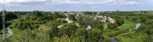 Panorama of a small village