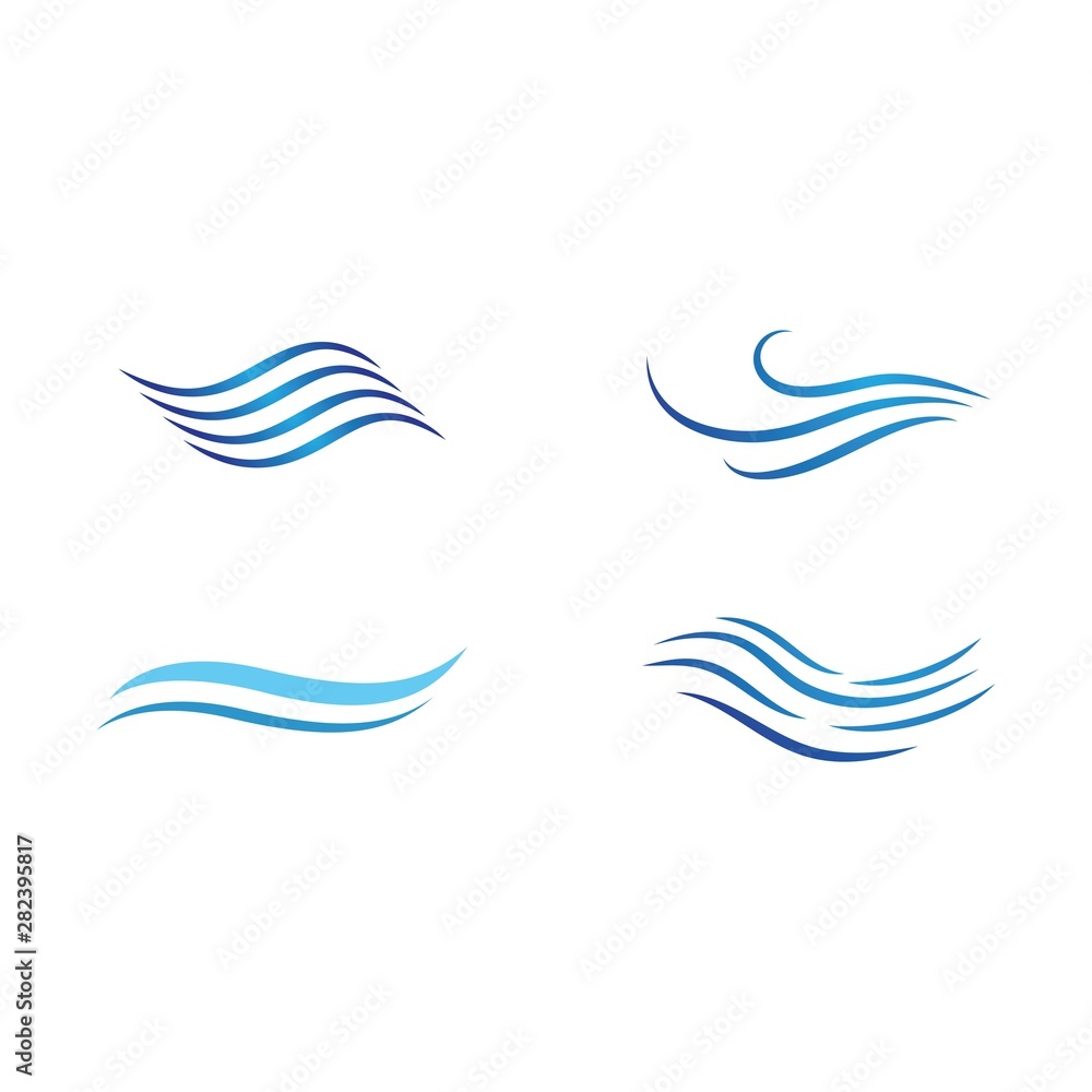 Water Wave symbol and icon Water Wave symbol and icon