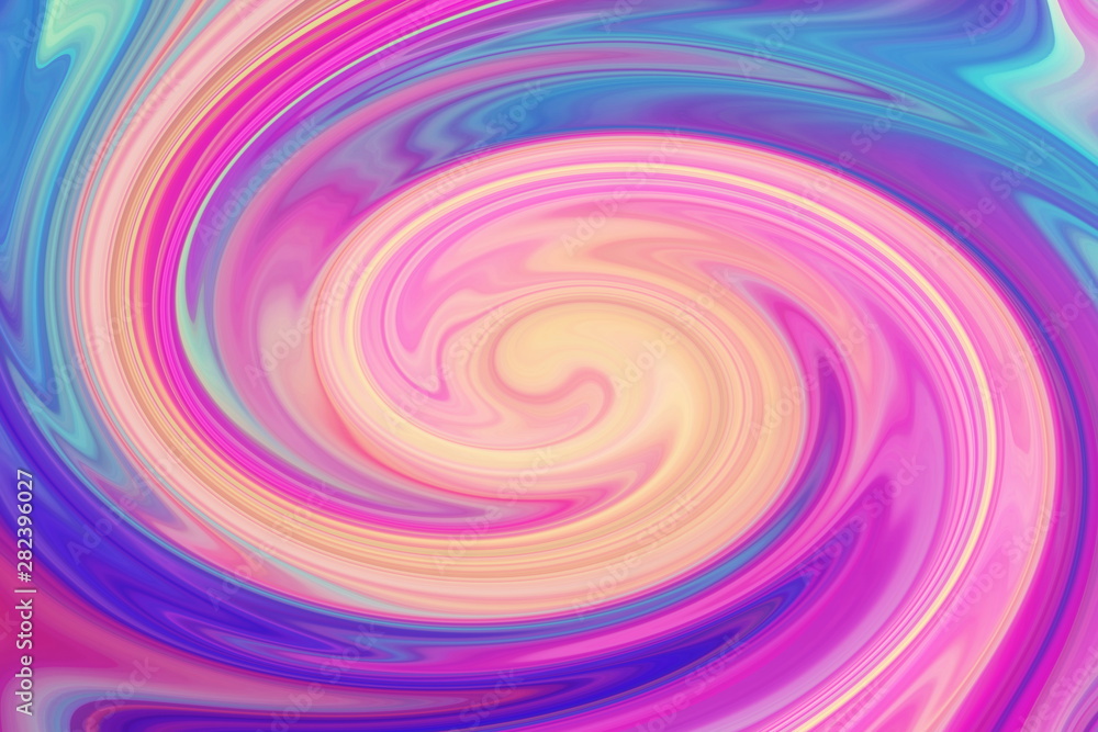 Obraz premium Modern abstract color background with curved lines. Creative gradient texture for you design