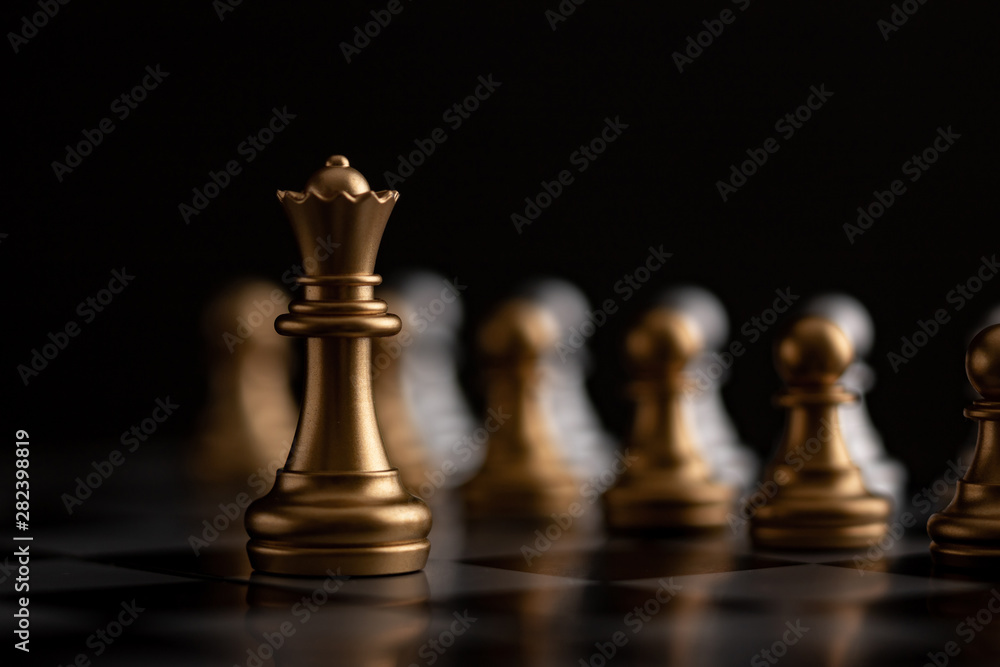 gold queen is the leader gold queen is the leader