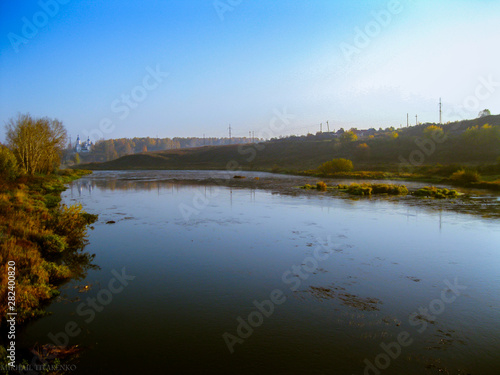 landscape with lake