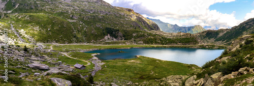 Lago di Cornisello Dolomiti di Brenta Fototapet