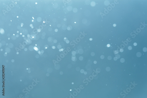 Wallpaper Mural Abstract Blue Defocused bokeh background Torontodigital.ca