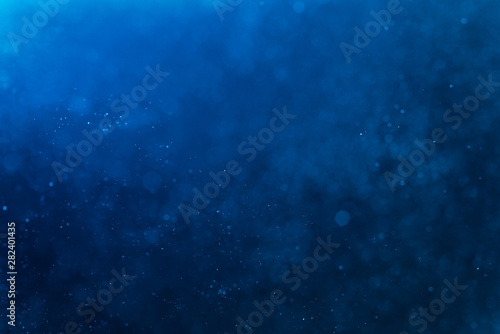 Abstract Blue Defocused bokeh background © zodar
