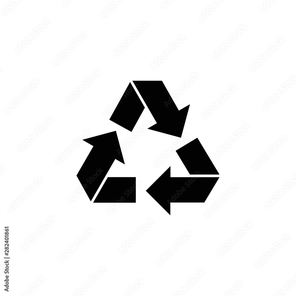 Recycle, Ecology Recycling Flat Vector Icon Recycle, Ecology Recycling Flat Vector Icon