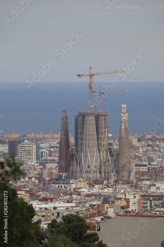 Basilique de la Sagrada Familia à Barcelone, Espagne	