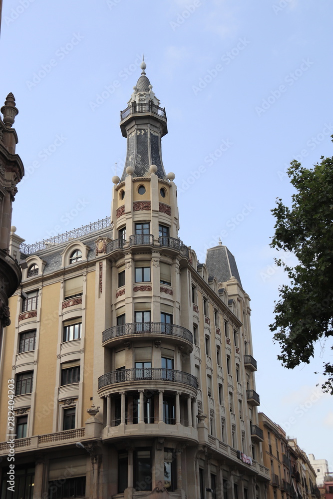 Immeuble ancien à Barcelone, Espagne	