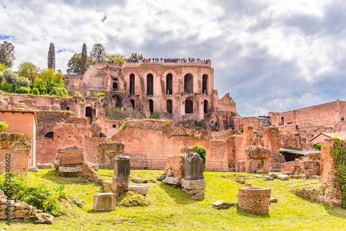 Bilde på lerret Terrace on Palatine Hill