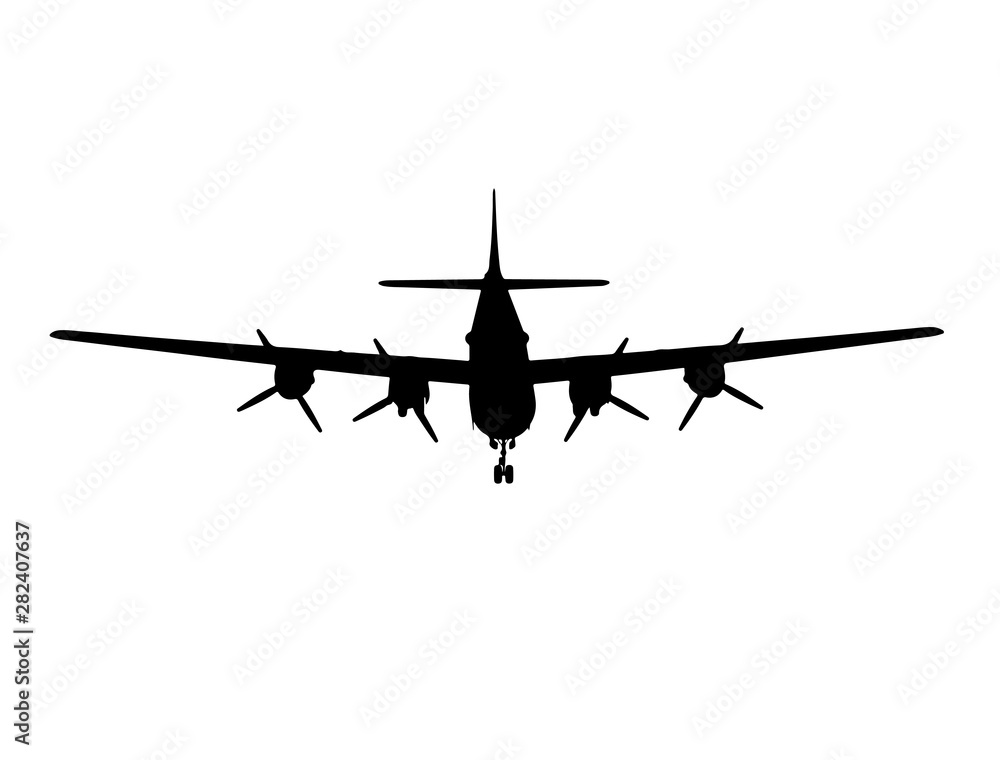 military aircraft silhouette isolated vector military aircraft silhouette isolated vector