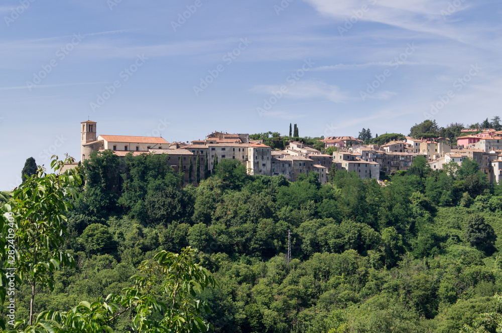 The ancient Tuscan village of Scansano