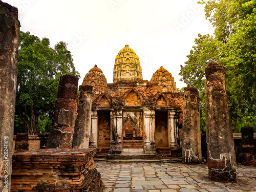 Ancient Temple in Sukhothai...