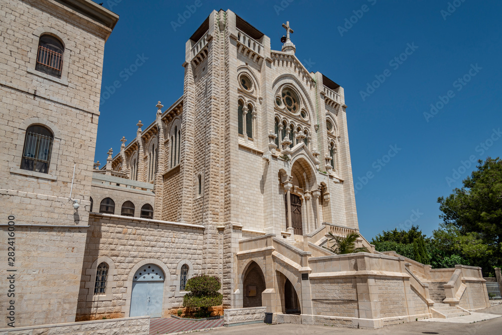 Basilica of Jesus the Adolescent in Nazareth, Israel