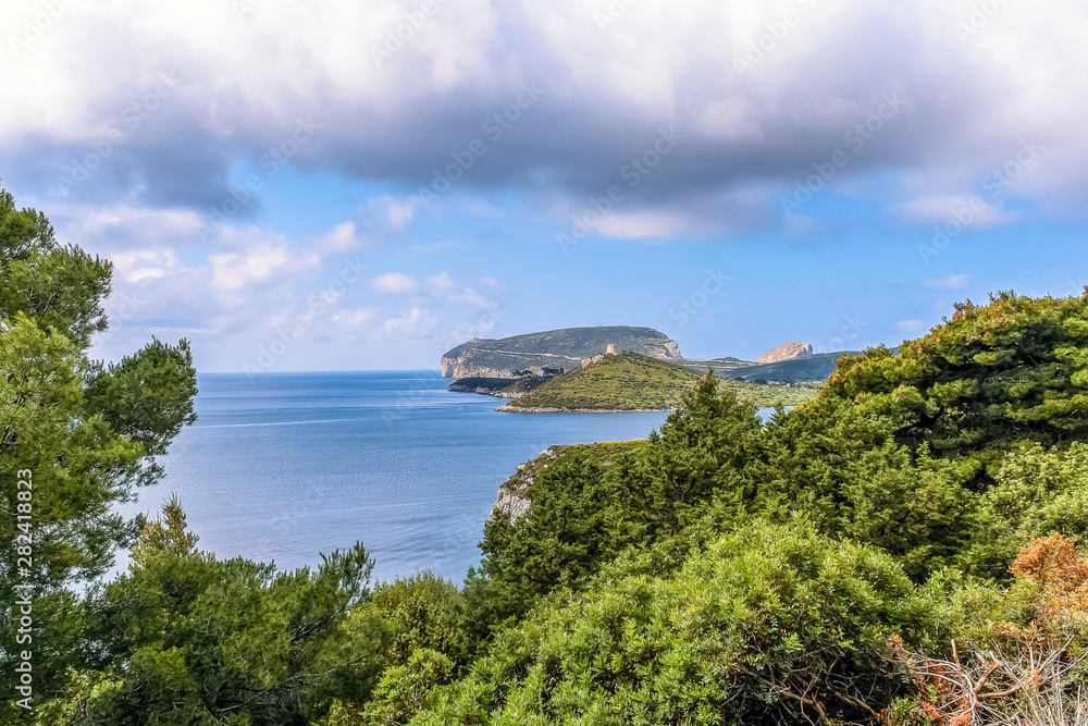 Seacoast near Alghero and Capo Caccia