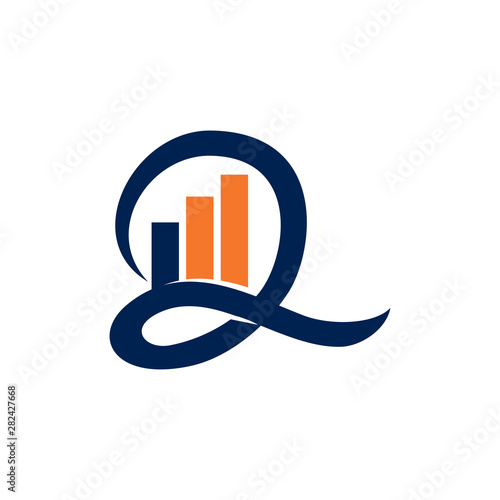 Accounting Tax Financial Business Logo Design Template Vector