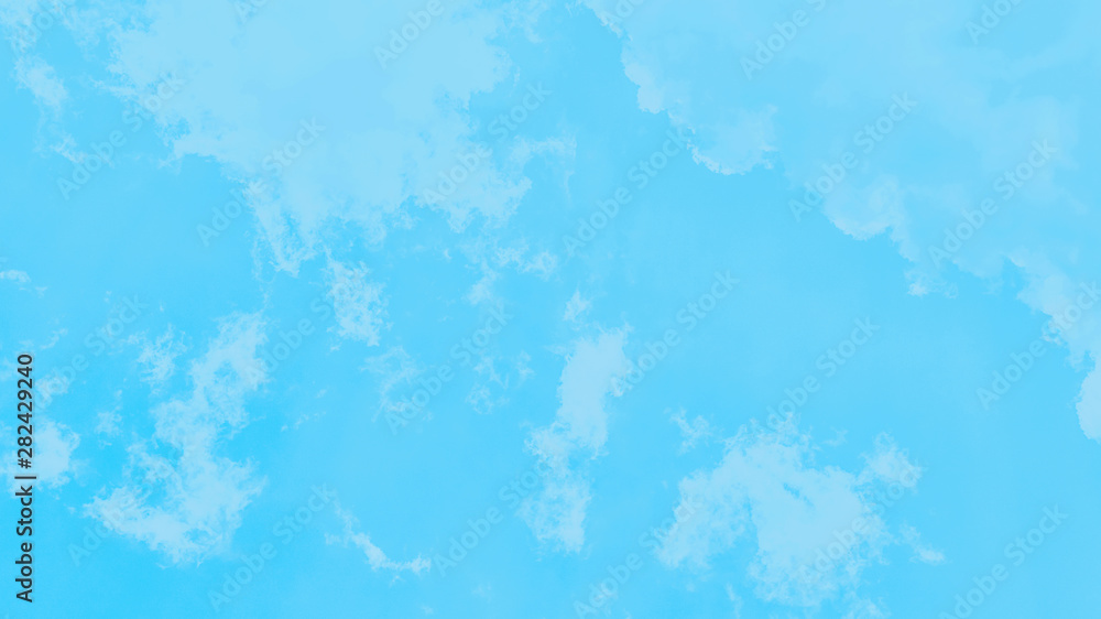 Blue gradient color. Marble texture, patchy background. 16:9 panoramic format
