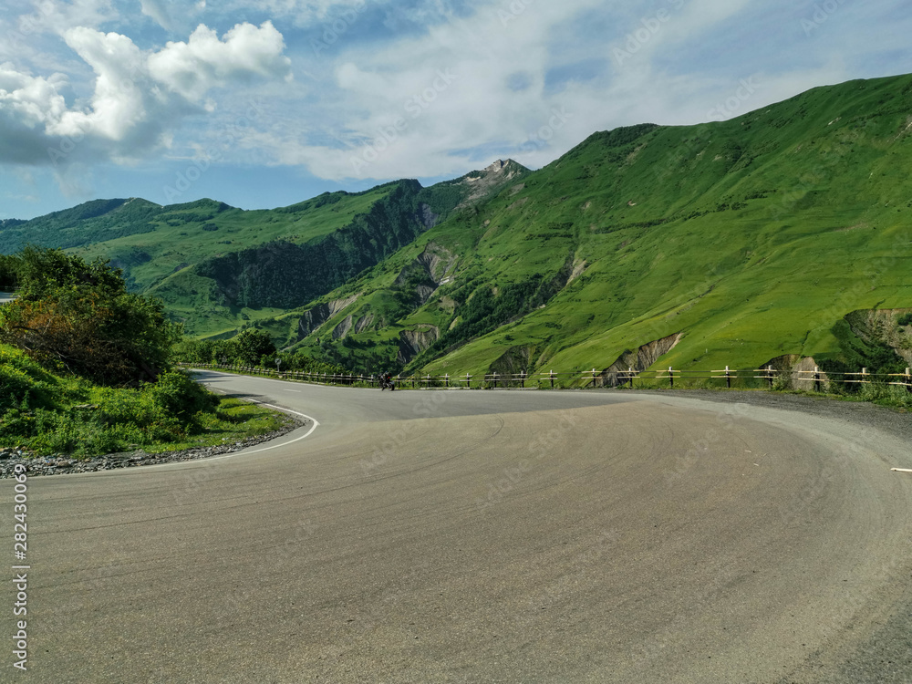 Naklejka premium On the Road