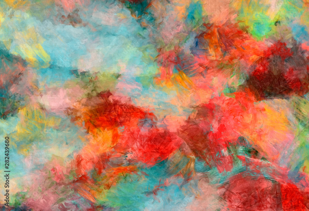 Abstract watercolor texture background. Oil painting style Abstract watercolor texture background. Oil painting style