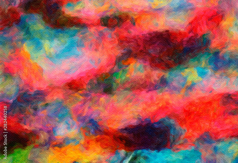 Abstract watercolor texture background. Oil painting style