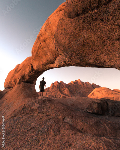 Spitzkoppe Arch, Sunset