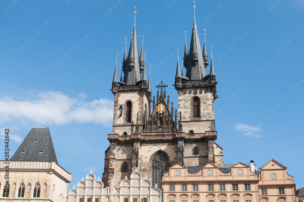 Church of our lady before tyn in Prague