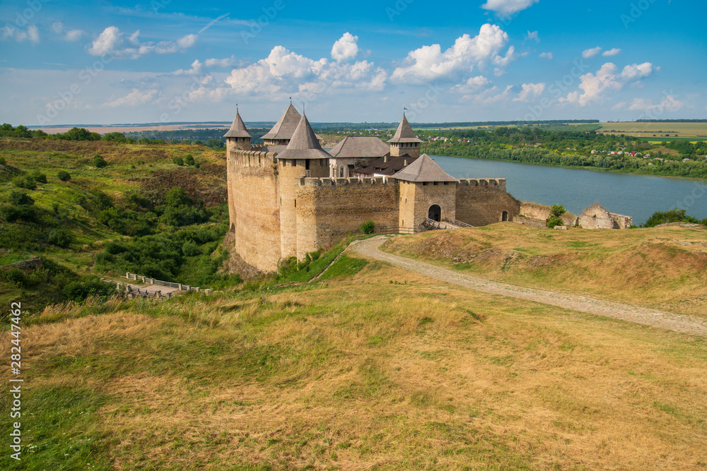 Hotyn Fortress at Landscape