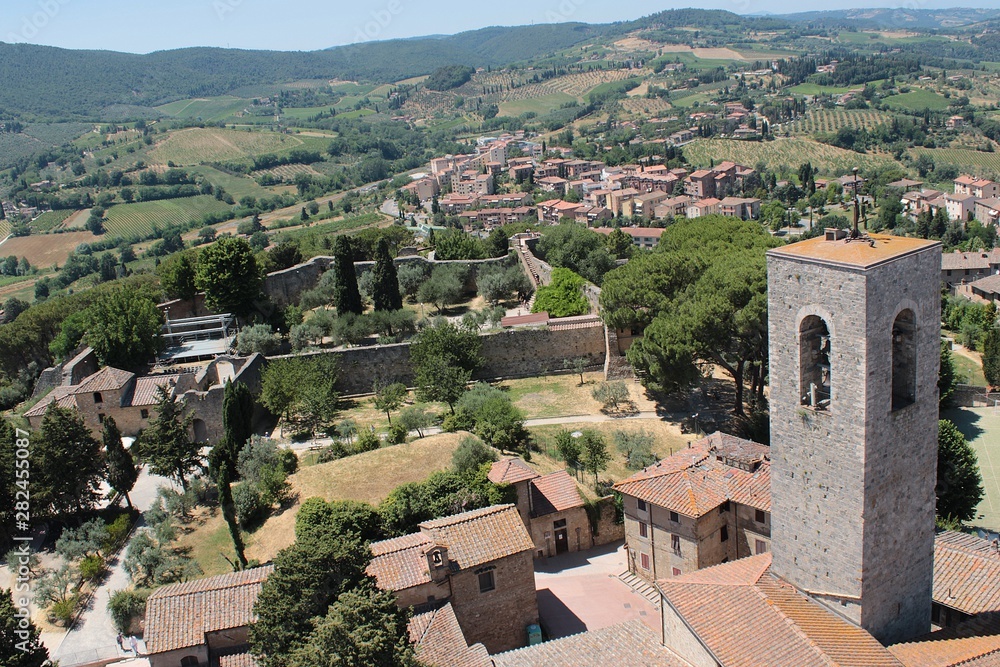 San Gimignano from the Torre Grossa