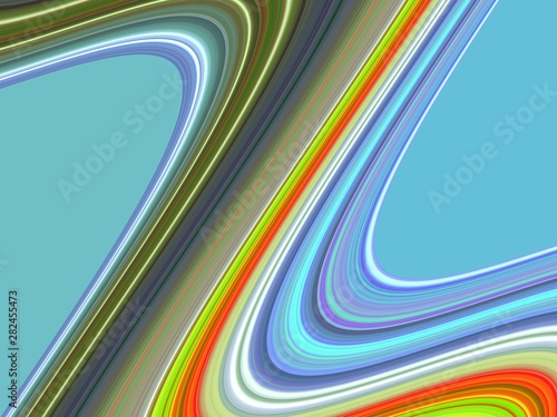 Colorful vivid waves , geometries and shapes, fluid background