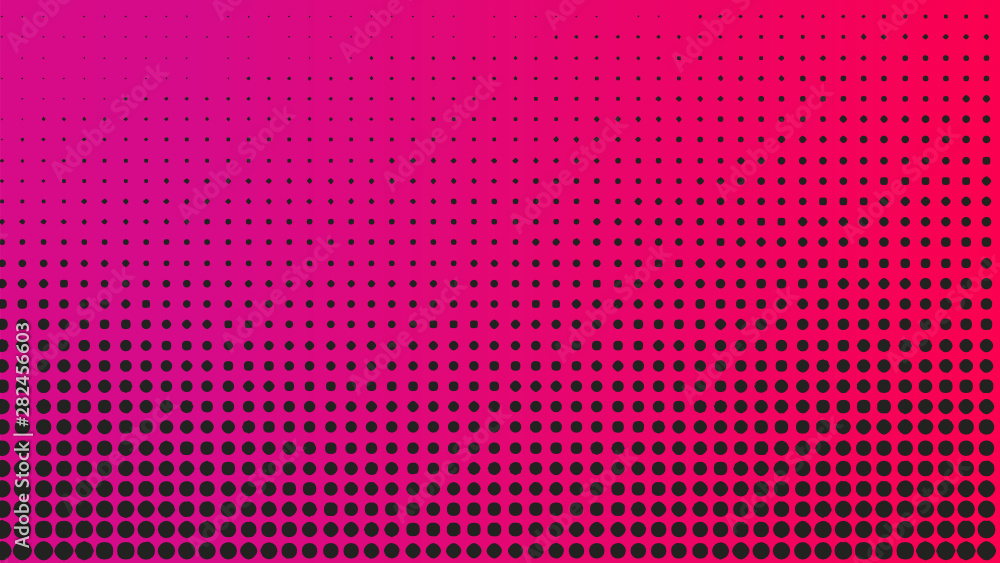 Abstract White Dotted Halftone Wave Vector with Pink yellow Gradient Colored Background Abstract White Dotted Halftone Wave Vector with Pink yellow Gradient Colored Background