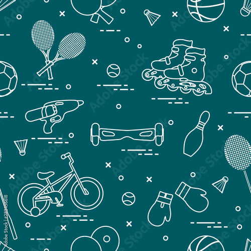 Equipment for sports activities for children.