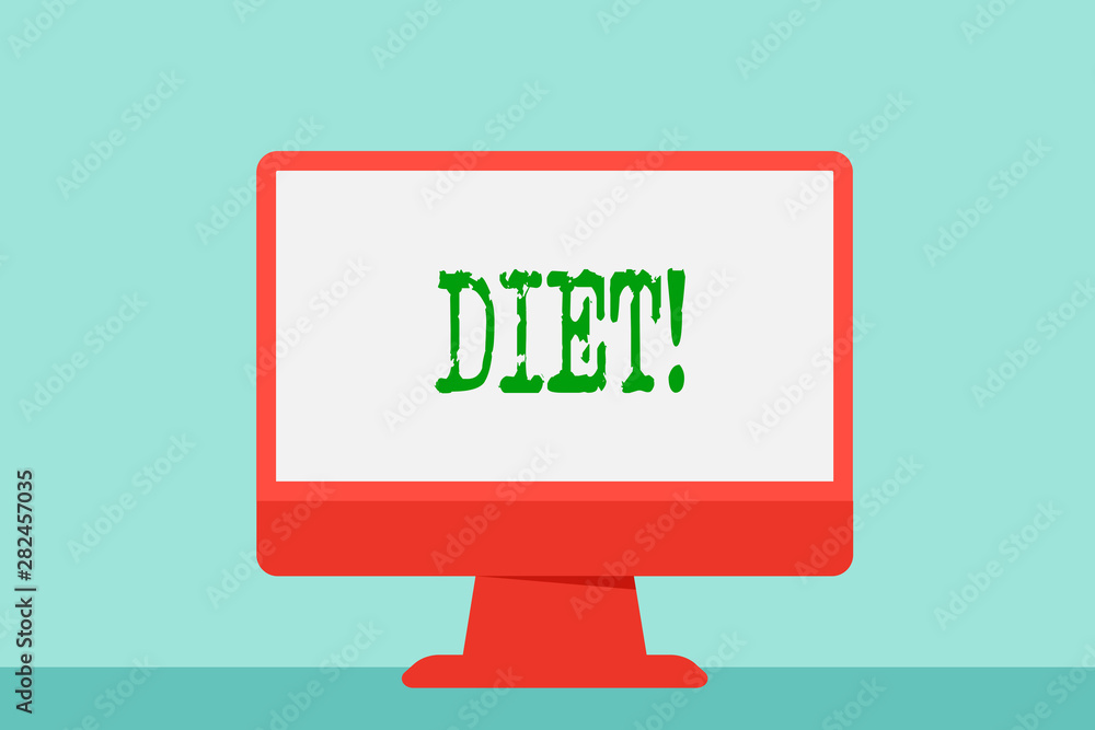 Writing note showing Diet. Business photo showcasing Dietitians create meal plans to adopt and maintain healthy eating Writing note showing Diet. Business photo showcasing Dietitians create meal plans to adopt and maintain healthy eating