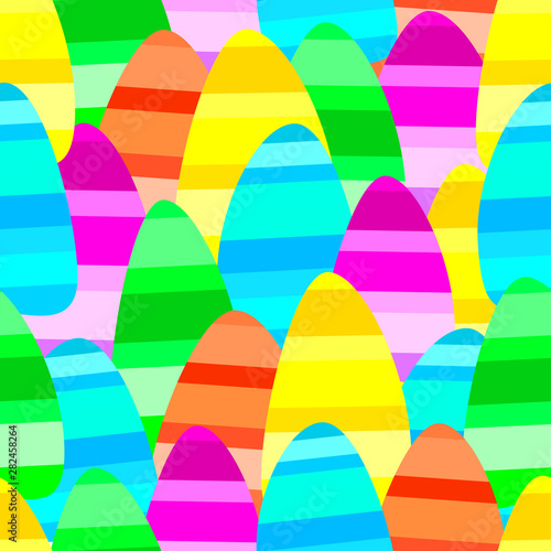 Ice cream colorfull seamlees. Ice candy pattern. Abstract set of the fruit ice. Sweet ice cream abstract background. Vector illustration of the sweet fruit ice