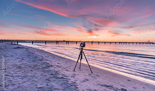 Fototapeta Naklejka Na Ścianę i Meble -  fotografieren am meer